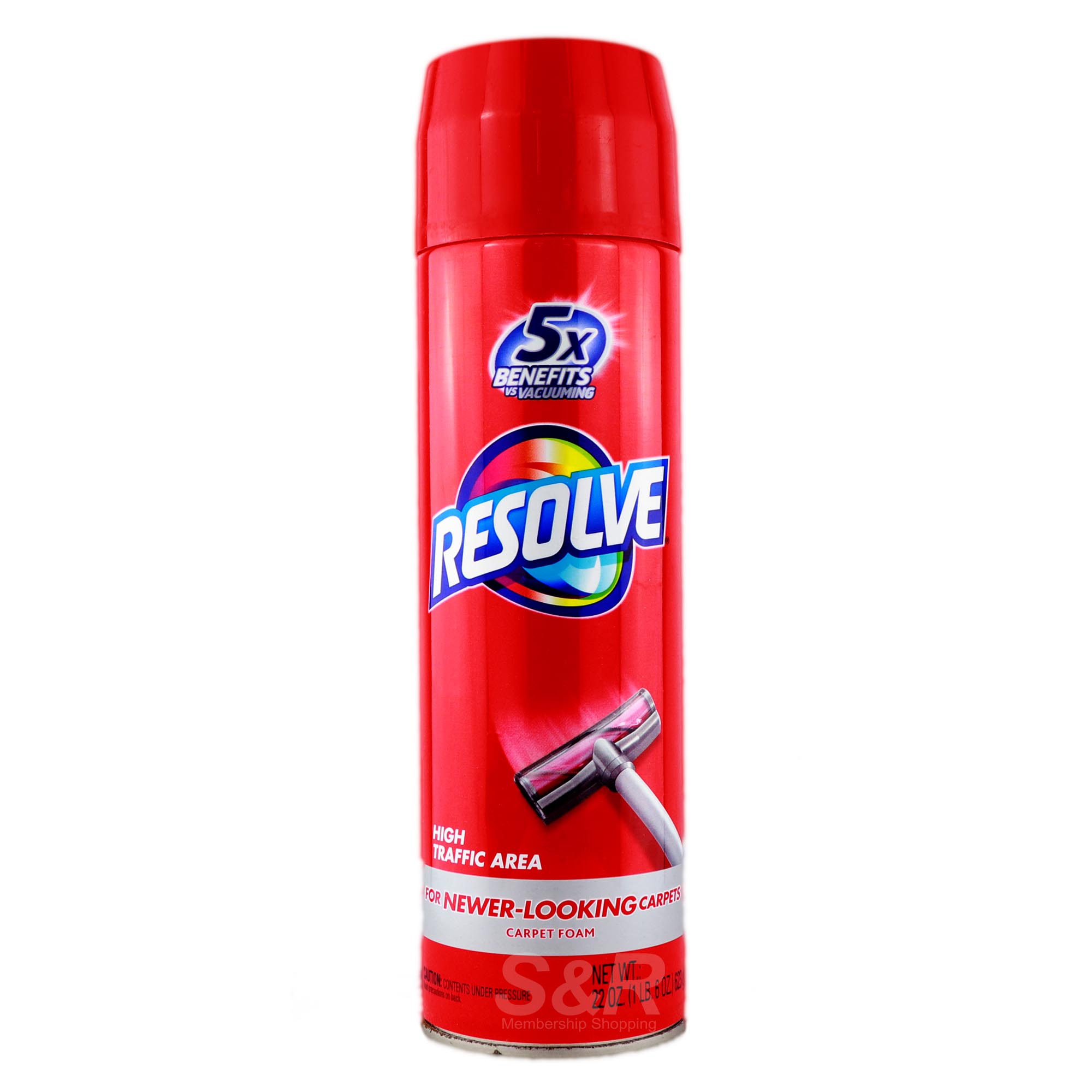 Resolve High Traffic Foam Carpet Cleaner 623g Resolve High Traffic Foam Carpet Cleaner 623g